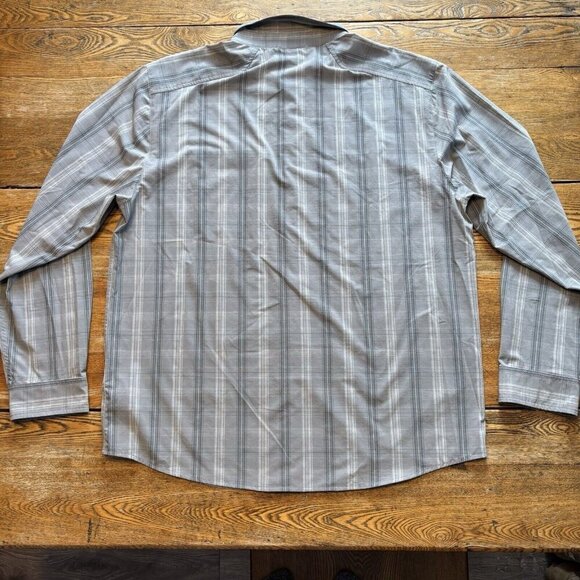 Royal Robbins Shirt Mens Long Sleeve XL Spotless Plaid Y422031 Outdoor HeiQ - Picture 11 of 13